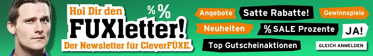 Banner für den Fuxtec Newsletter